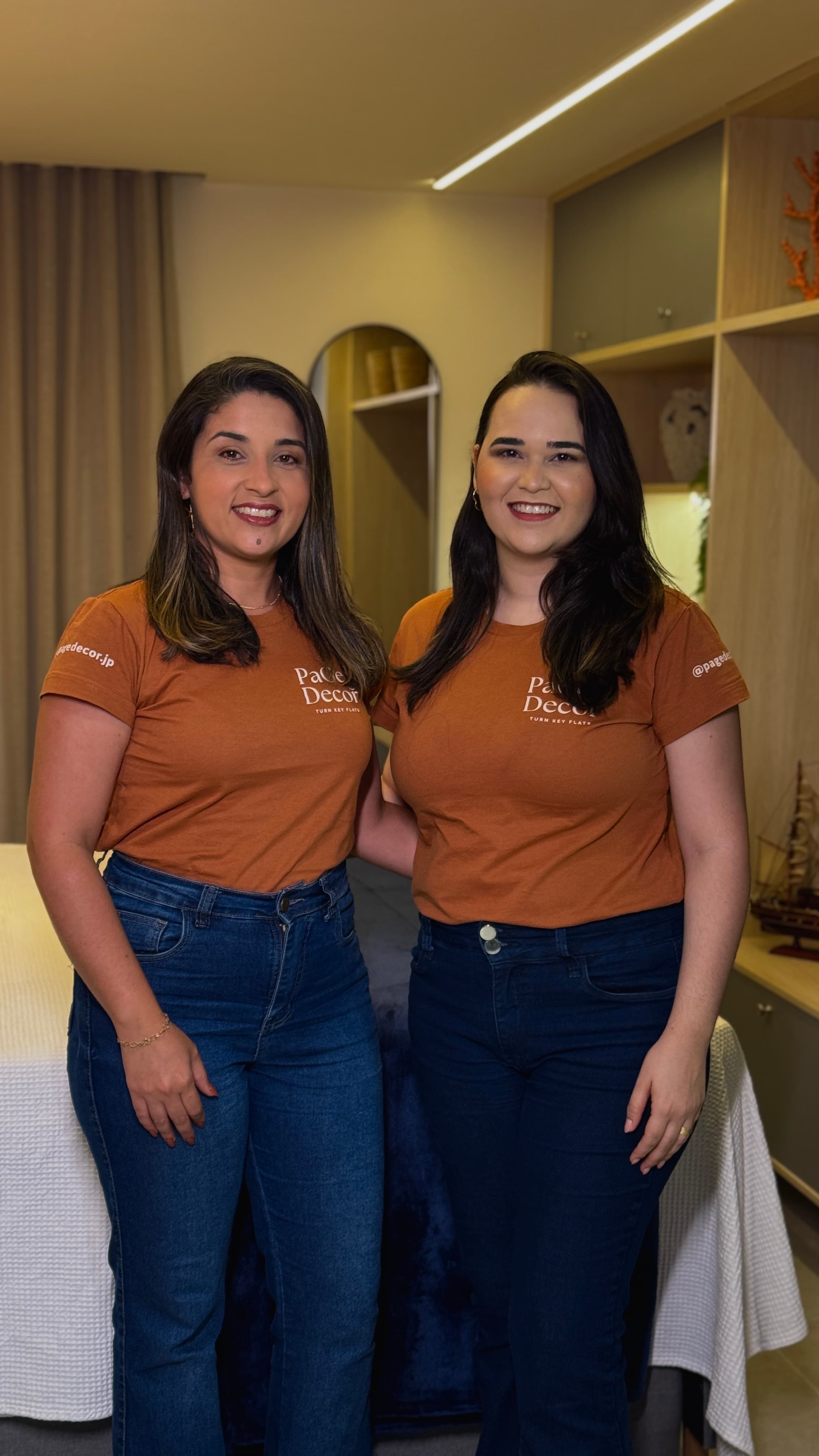 Paula Lins e Geiza Maximino - Fundadoras PaGe Decor